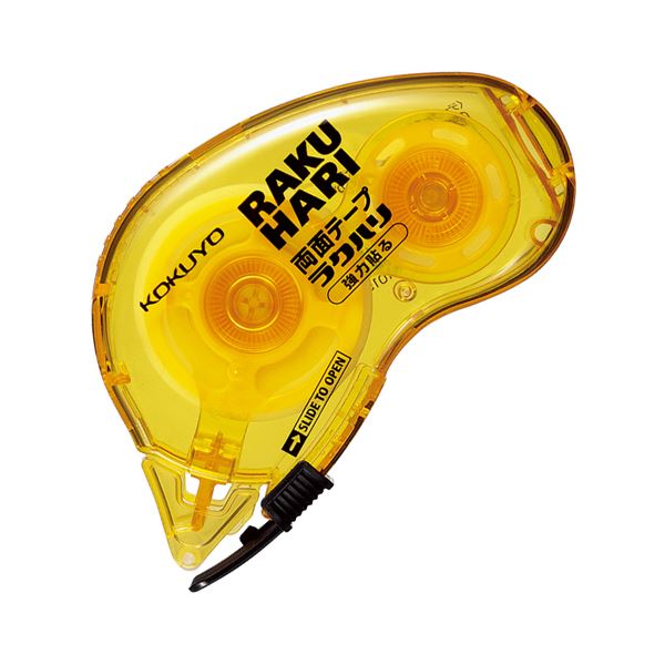 (まとめ) コクヨ 両面テープ ラクハリ 強力貼る 本体 15mm×10m T-RM1015 1個 (×30セット)