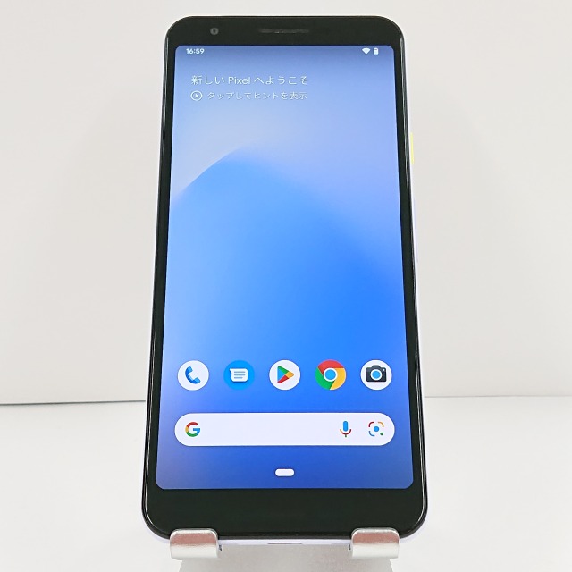 Google Pixel 3a SoftBank パープルイッシュ 送料無料 本体 c09325 【中古】