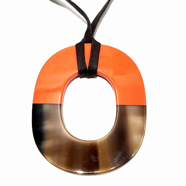 エルメス Hermes イスムGM オーバル ブランド小物 ネックレス 【中古】