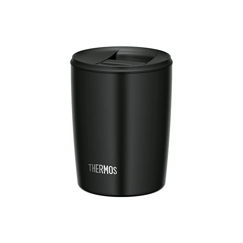 【即納】サーモス 真空断熱タンブラー フタ付き 300ml ブラック JDP-300 BK