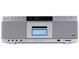 東芝 AUREX AX-KCR90(S) シルバー ハイレゾ対応 SD USB CDラジオカセットレコーダー Bluetooth送受信