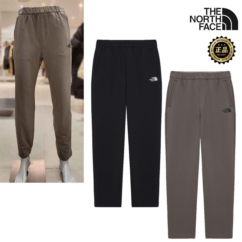 NP6KR66 MS MOVE-FREE PANTS ストレッチ 軽量 速乾 テーパード ウエストゴム ドローコード 通勤 旅行 ジム用 春夏秋冬 インナー レイヤード アウトドア ジャケット ニット