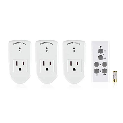 世紀ワイヤレスリモート制御電気家庭用のコンセントスイッチアプライアンスホワイト(学習コード3rx