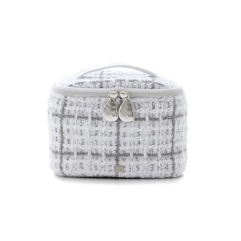 [ジェラート ピケ] チェック柄ミニバニティポーチ PWGB245653 レディース BLU Free Size