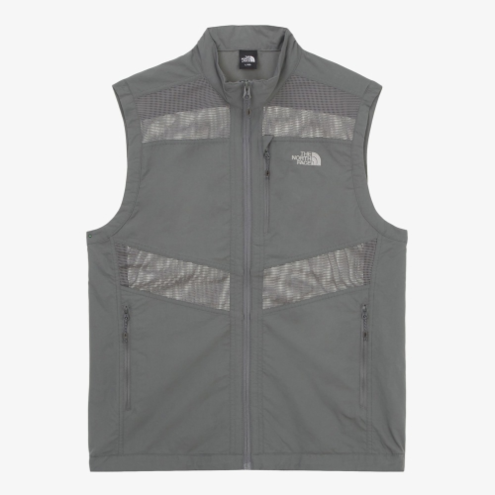 ザ・ノース・フェイス NV5VR00C メンズメッシュフライベスト_グレー