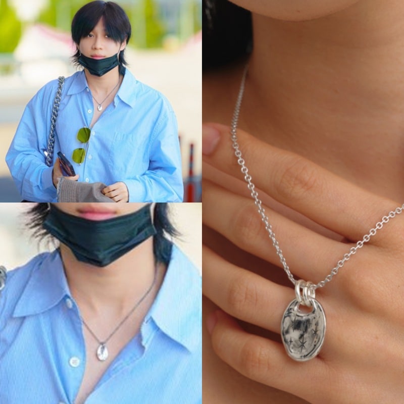 テミン着用 [didiboyu] Stardust Necklace_ White /14K White Gold Plate