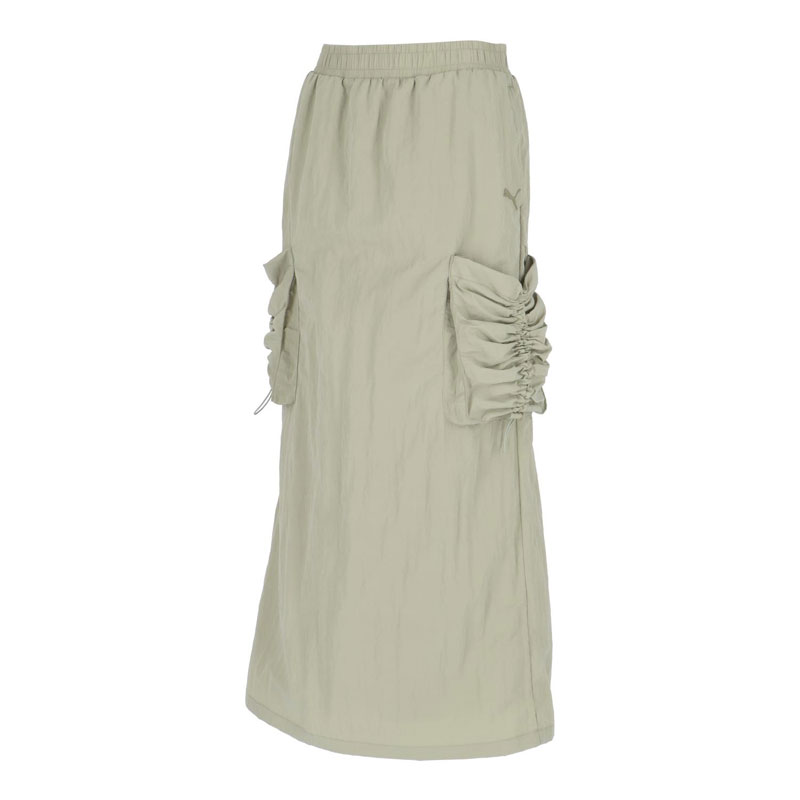 AUTUMN ウーブン カーゴ スカート スポーツスタイル ウェア スカート 690181