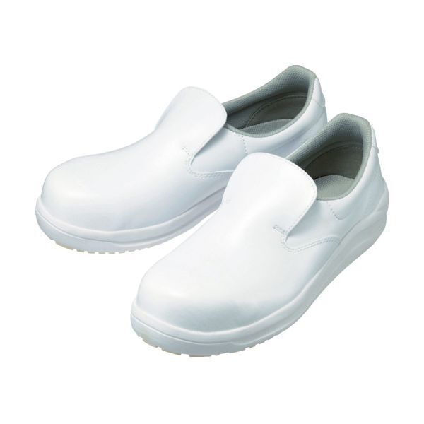 NHS600-W-26.0 ホワイト ハイグリップ ワイド樹脂先芯入り超耐滑軽量作業靴 (26.0cm) メーカー直送