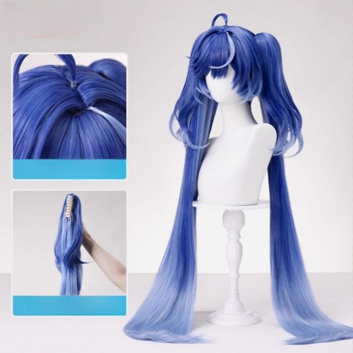 2026人気販売!鳴潮 めいちょう Wuthering Waves 風 ユーノ Iuno コスプレ ウィッグ イベント クリスマス ハロウィン 文化祭