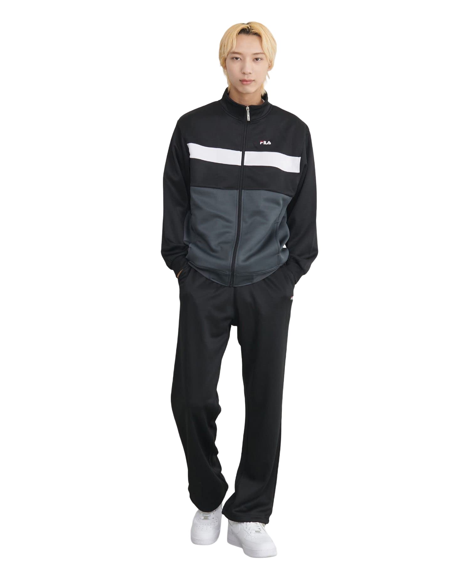 ジャージスーツメンズ ジャージスーツ セットアップ 上下セットFH7398メンズ