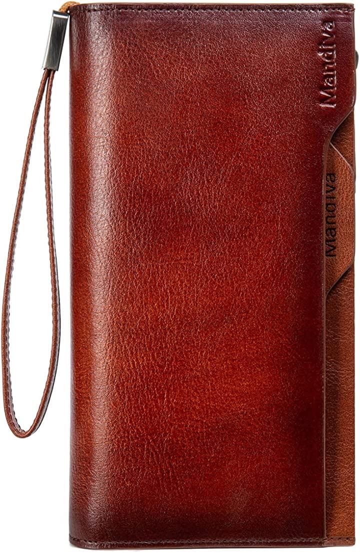 財布 メンズ 長財布 本革 ハンドバッグ セパレート型 小銭入れ(キャメルータイプ02)