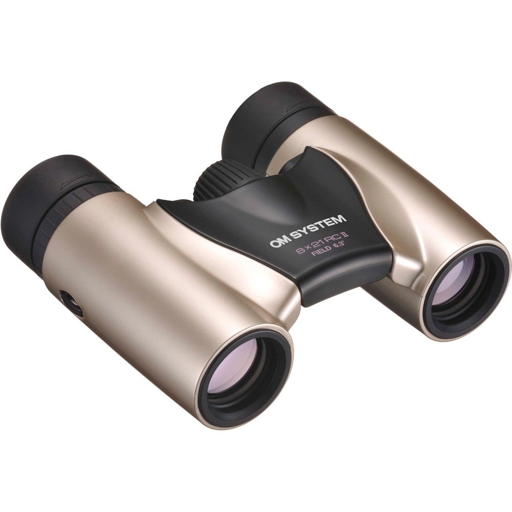 OM SYSTEM 8X21RCIIGLD_OM 双眼鏡「Trip light 8x21 RC II」（倍率：8倍）（シャンパンゴールド） 8X21RCIIGLDOM
