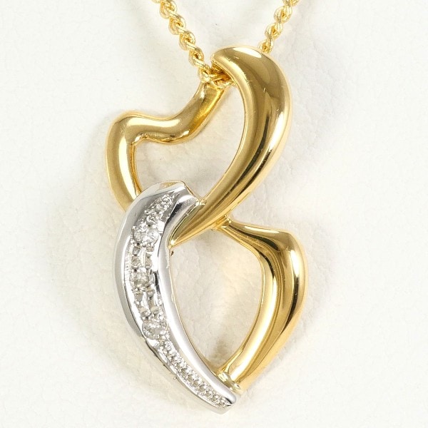 PT900 プラチナ ネックレス ダイヤ ジュエリー 中古