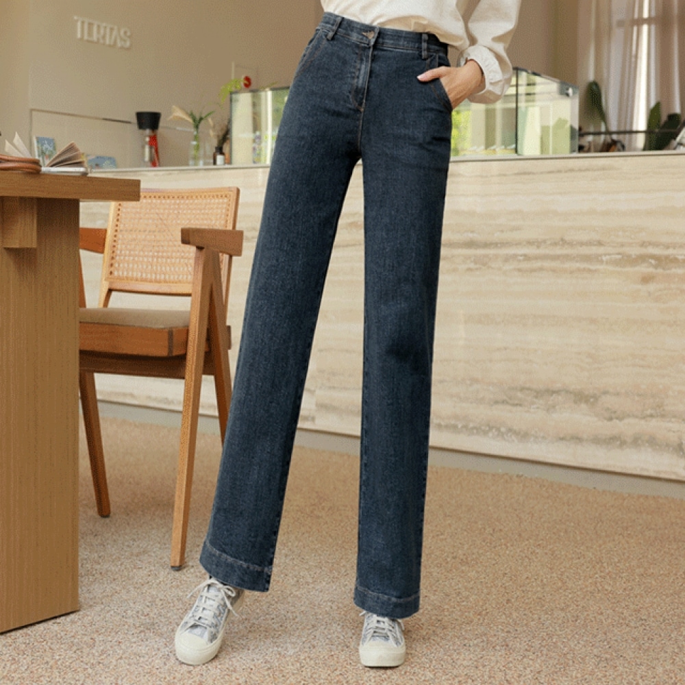 クリック&ファニーアドミラブルハニーフィットストレートデニムパンツ [SMLサイズ] 10,832円