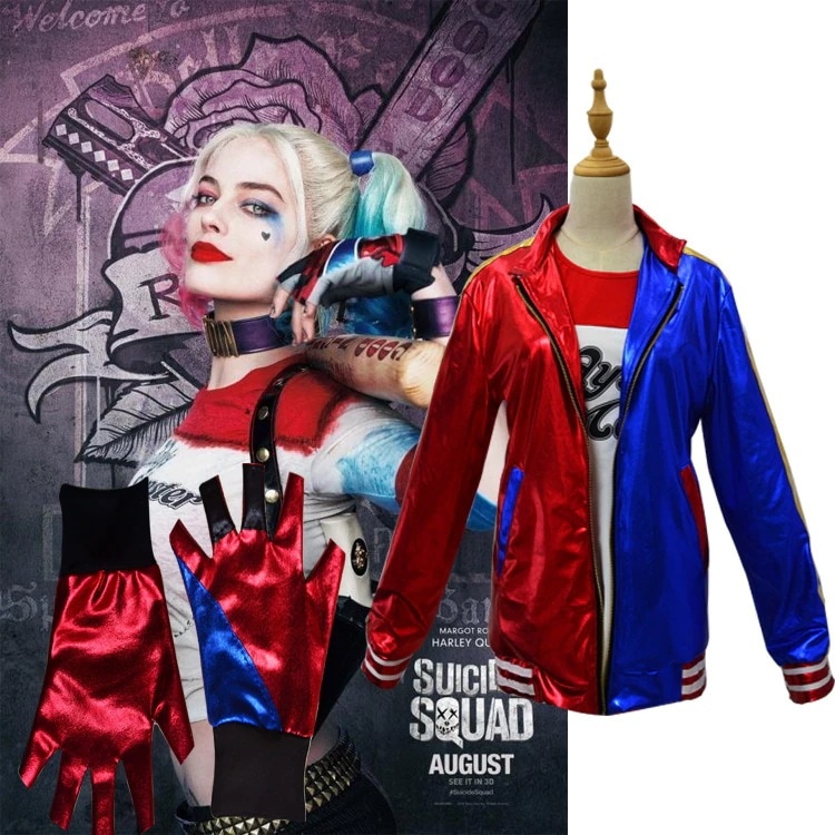 K1113自殺小隊c服ハリークラインhrley Quinn小ブスコスプレ衣装