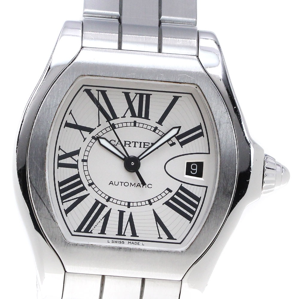 カルティエ CARTIER W6206017 ロードスター LM デイト 自動巻き メンズ _863803【中古】