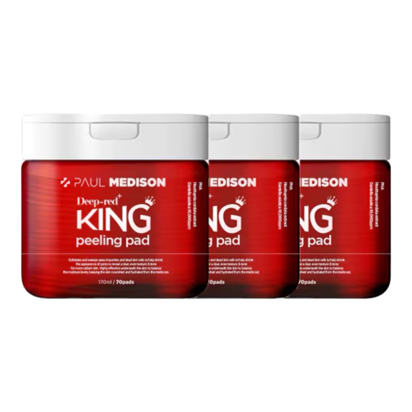 ディープレッド ワン フィリングパッド 70枚*3 (角質ケア)