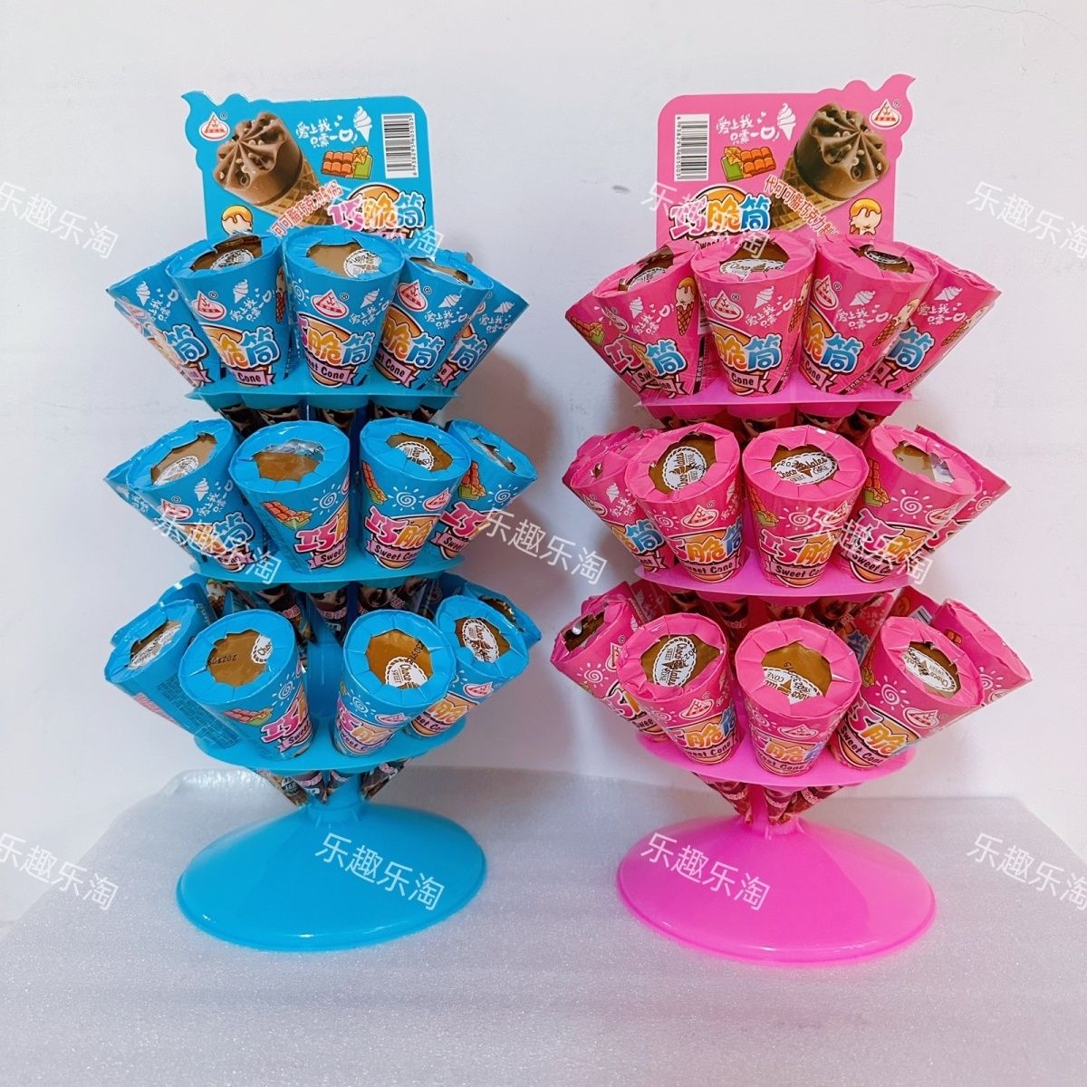 ディスプレイスタンド子供用チョコレートコーンコーンスタイリングクッキーかわいいカジュアルなノスタルジックスナック 子供の日のギフト 誕生日プレゼント