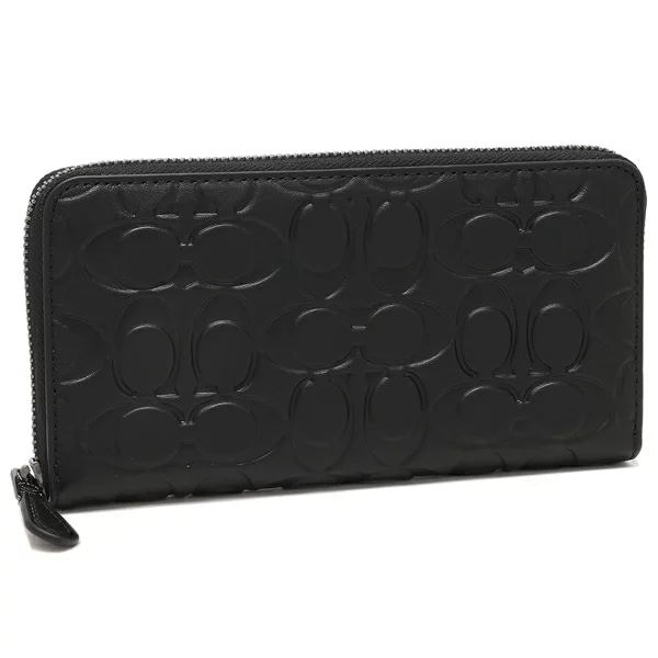 アウトレット 長財布 ラウンドファスナー ブラック メンズ CE551 QB/BK