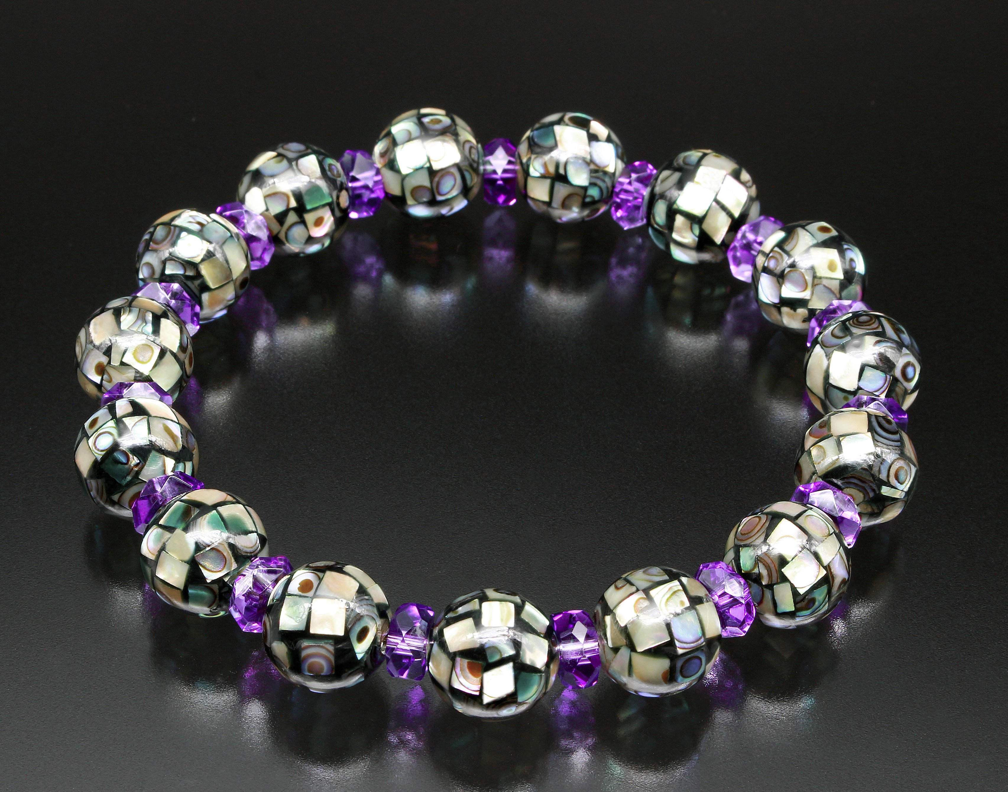 黄金龍のお守りブレス　白水晶 黄水晶 オニキス パワーストーン ブレスレット メンズ レディース 効果 ハンドメイド 浄化 種類 意味 アクセサリー クリスタル シトリン ドラゴン 天然石