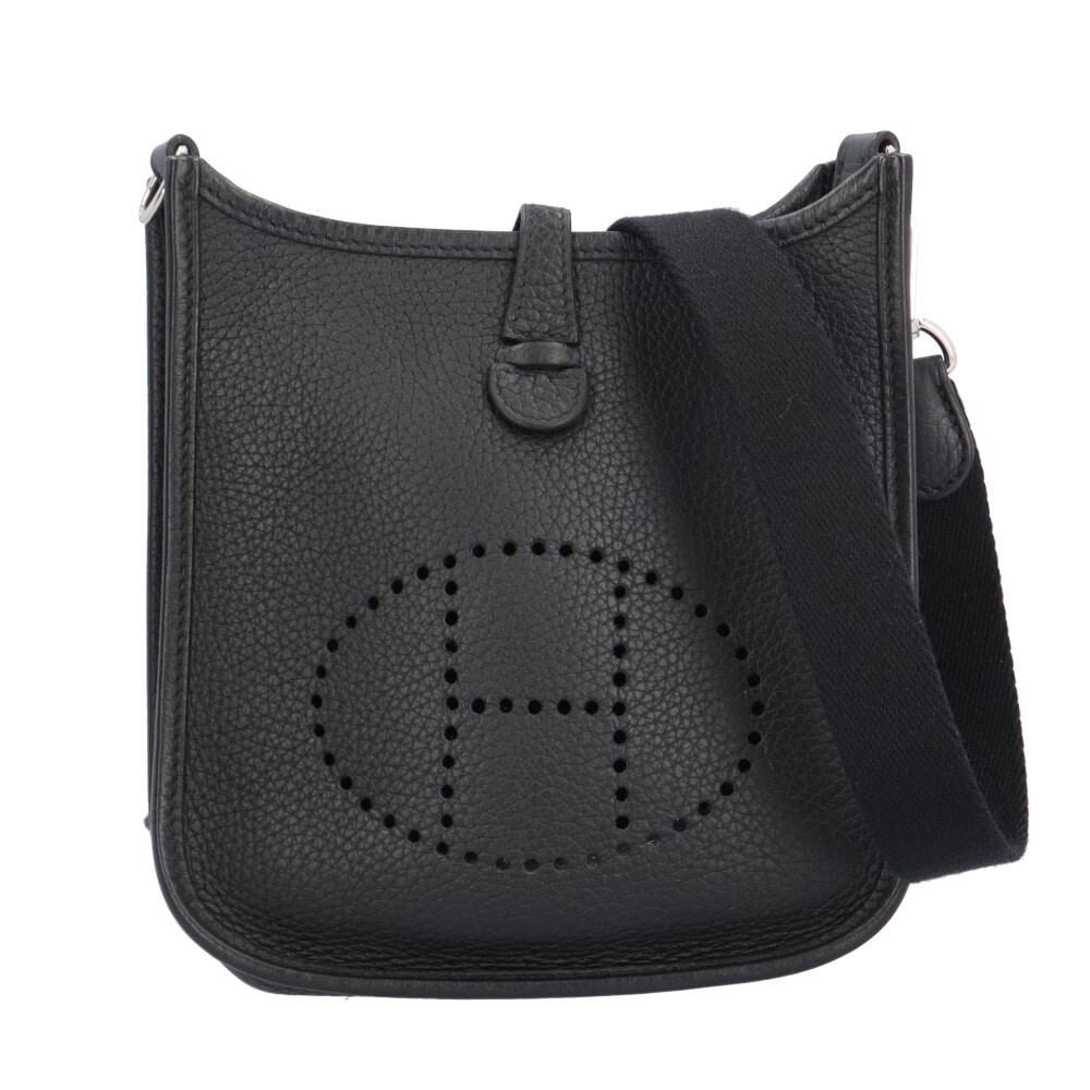 エルメス エブリンTPM ショルダーバッグ トリヨンクレマンス ブラック HERMES 中古 美品