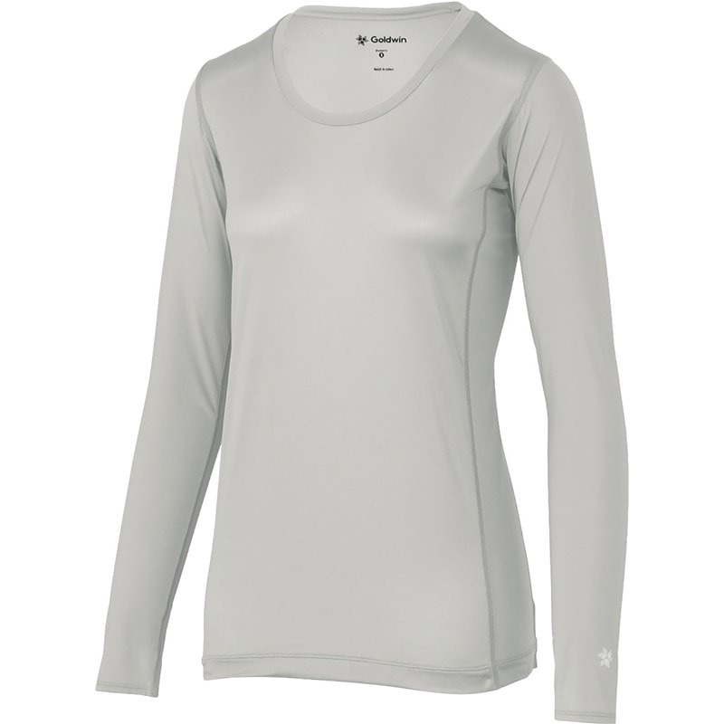 c3fit(シースリーフィット) COOL ROUNDNECK L/S ボディケアインナーシャツ W (gcw65102-g)