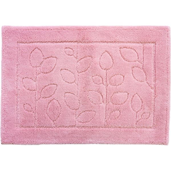オカ 乾度良好 ファイン バスマット 約60x85cm ピンク
