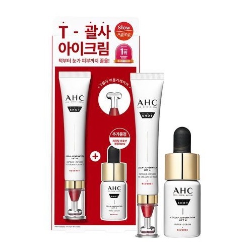 【正規品】 AHC プロ ショットコーラ ジュビネーション アイクリームフォーフェイス 30ml(+セラム10ml) / リフティング