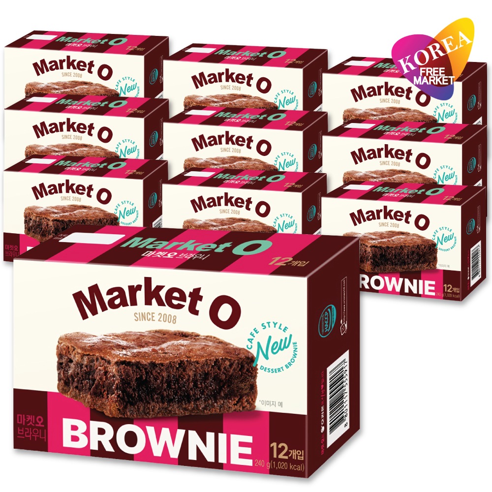 マーケットオー リアルブラウニー 240g (20g*12袋入) 10個セット / オリオン Market O 韓国 お菓子 brownie おやつ 5,959円
