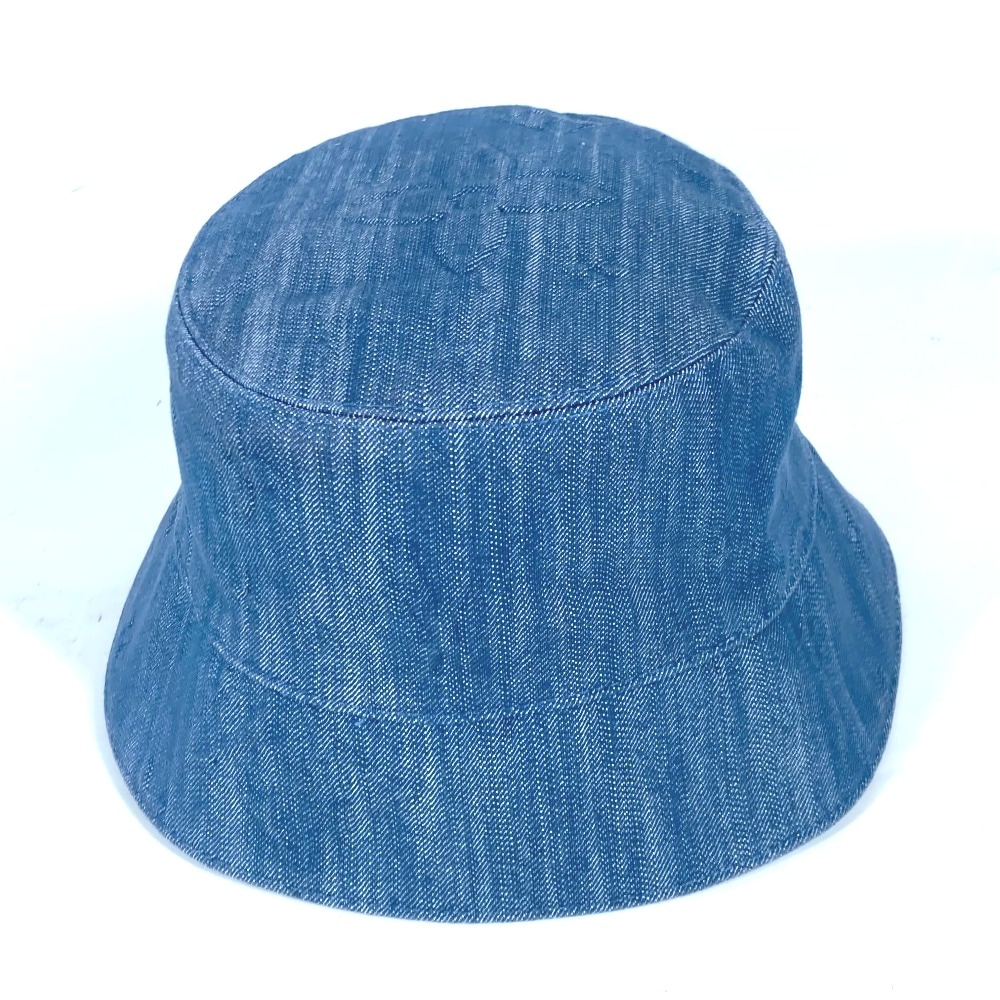 ハット M7101M バケットハット・モノグラム コンステレーション ハット帽 帽子 バケットハット ボブハット コットン ブルー