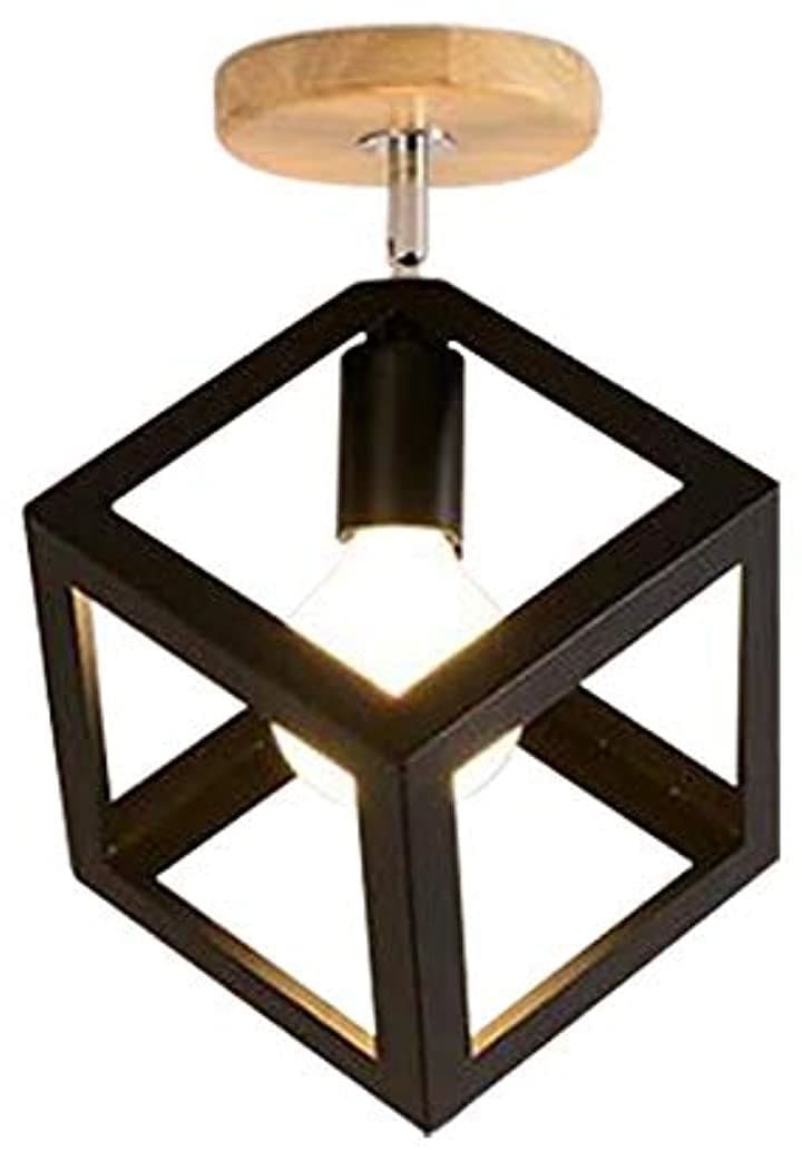 アートワークスタジオ シーリングライト 正方形 照明 天井照明 インテリア おしゃれ( Brown)