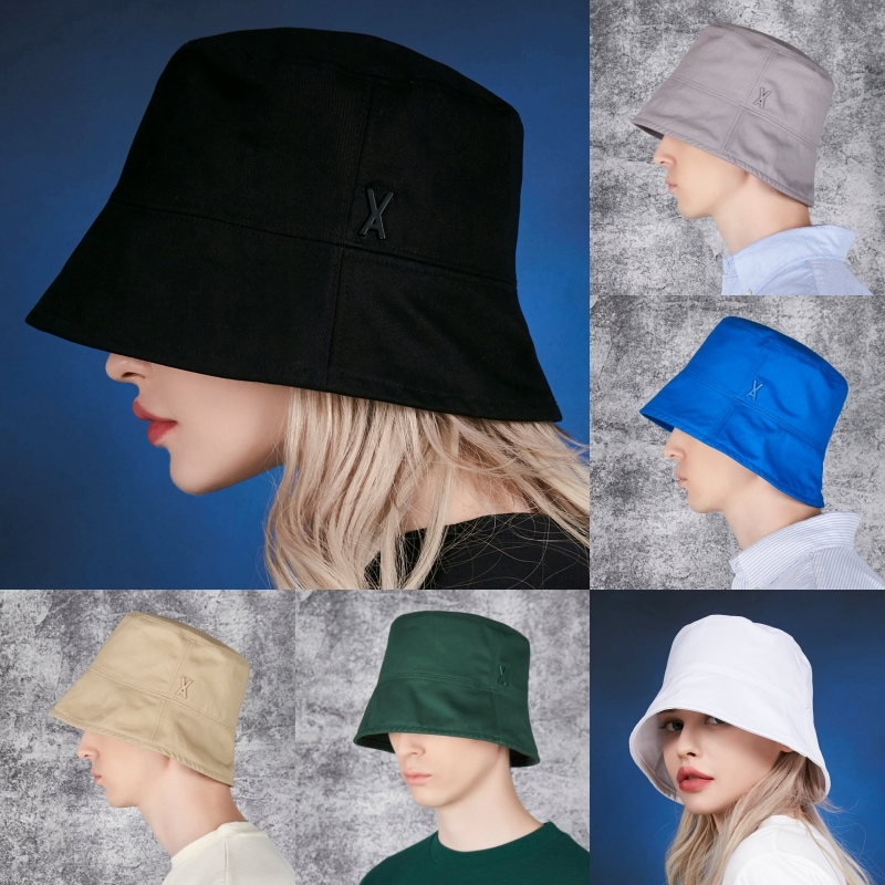 BTS着用 Stud drop over fit bucket hat