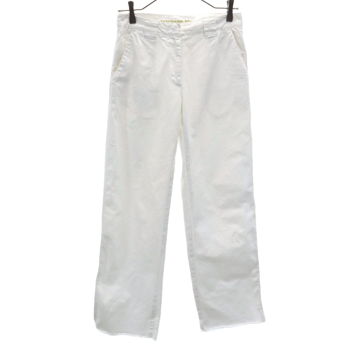 MARTIN MARGIELA マルタンマルジェラ イタリア製 ストレートパンツ 38 ホワイト レディース 古着