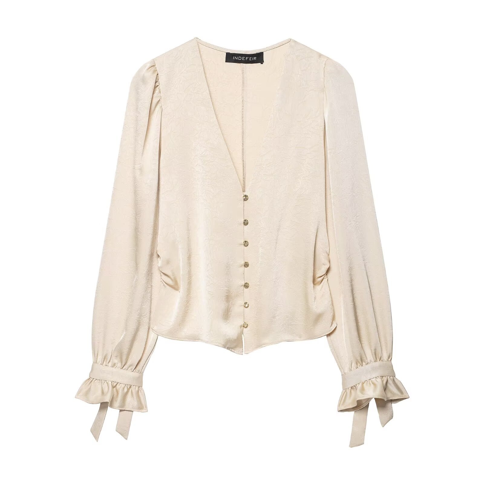 Z Cross-Border European and American Style 2025 New Fashion Elegant Women s Clothing Wholesale Wrink