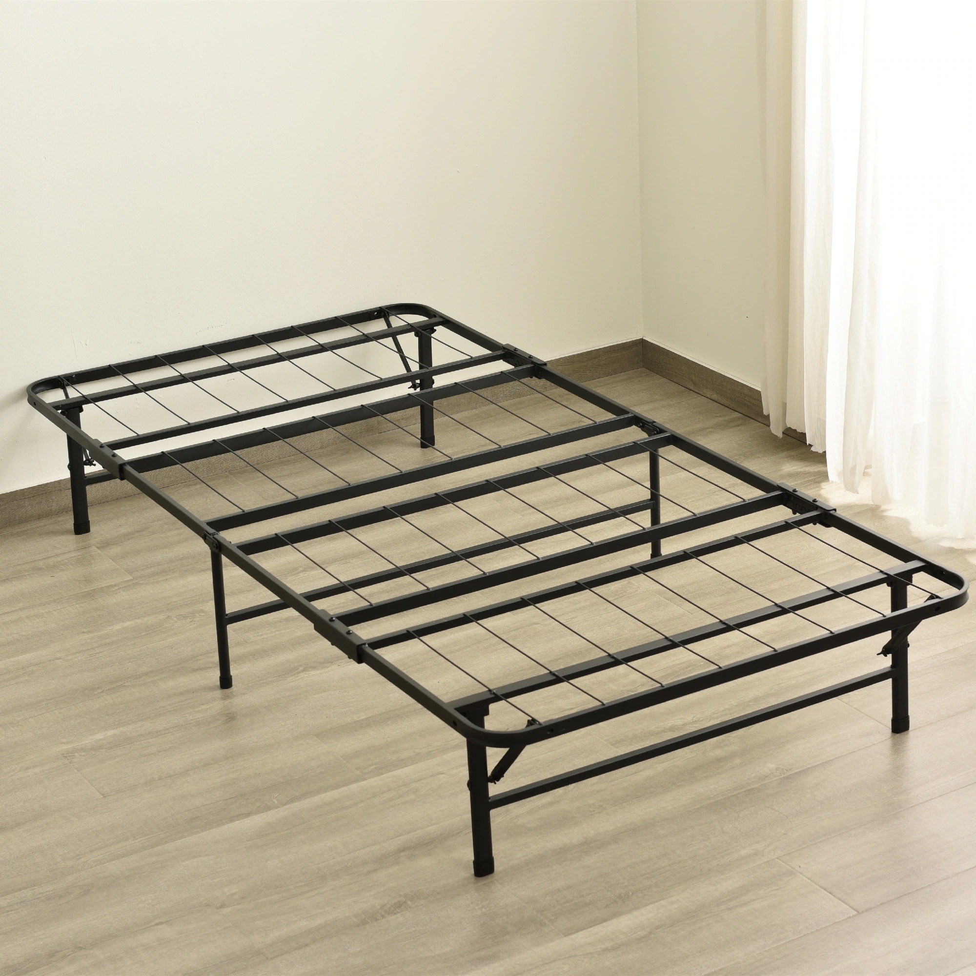 パイプベッド 折りたたみベッド シングル 組立簡単 ベッド 下収納 シングルベッド 収納 ベッドフレーム コンパクト 耐荷重200kg 送料無料 ベッド 折畳ベッド 省スペース 一人暮らし 単身赴任