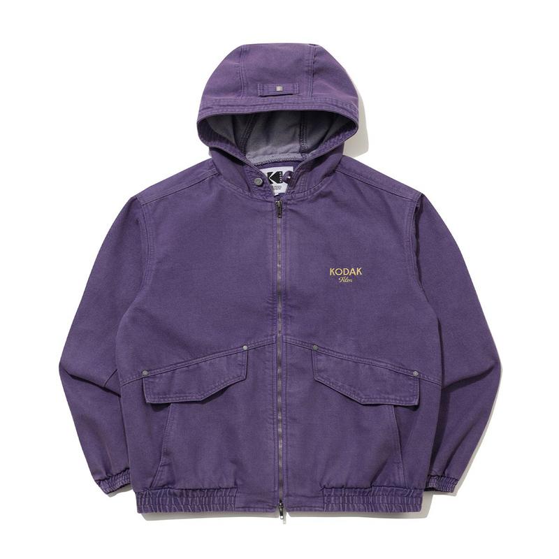 [公式] RGBデニムフードジャケット パープル
