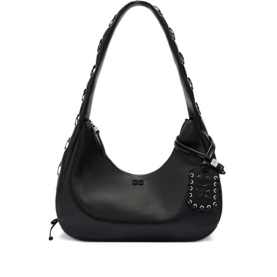 GANNI Women Shoulder Bags A7295 099 BLACK
