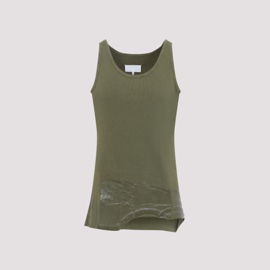 MAISON MARGIELA Men Tops S67NL0031 M20202 693 OLIVE