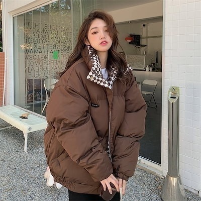 裏起毛ファッション ダウンジャケット ジャケット 冬アウター ジャケット フリースで決まり！ 冬アウターキルティングコート今年のダウンジャケットジャ