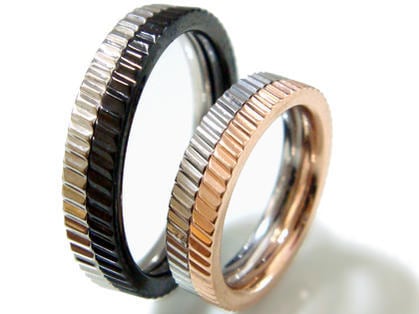 ステンレスアクセサリーペアバリエーションステンレスリング/プレゼント/ギフト/アクセサリー指輪