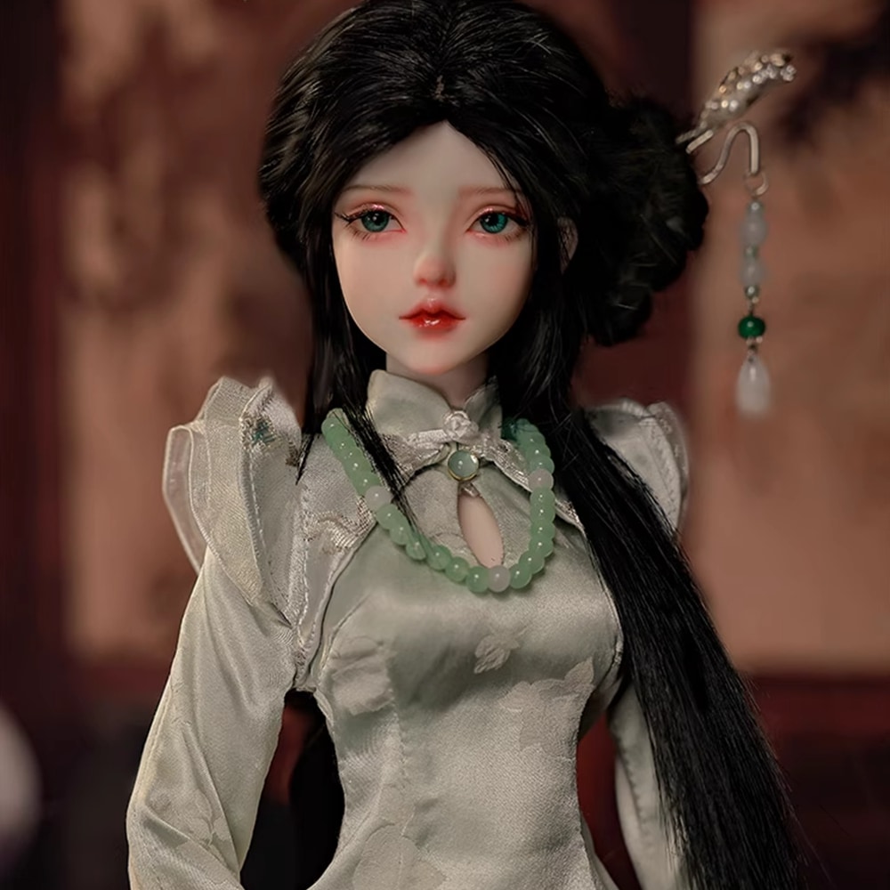 球体関節人形 1/4 関節人形 40CM bjd/sdドール女子球体プレゼント装飾用 現物手工高级树脂人形玩偶Tang