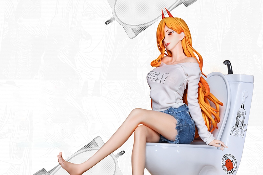 パワー フィギュア 私服Ver. 1/7スケール 塗装済み完成品 ガレージキット M.T.S 限定販売 スタチュー