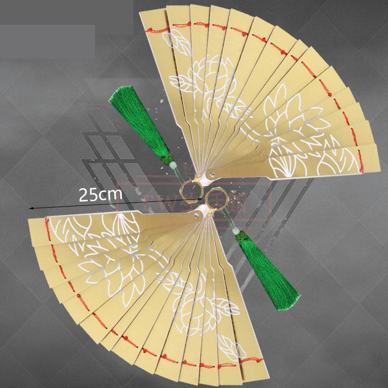 【新品開催 即納】童磨 コスプレ扇子 道具-武器 扇子 2本 cosplay 出演道具 コスプレ道具 変装 仮装 装備品 cosplay コスチューム 撮影 観賞 武器 漫遊展