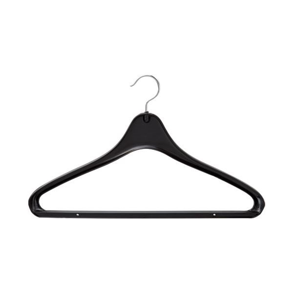 （まとめ）スマイル 業務用ハンガー 湾曲型 5本入[x5セット]