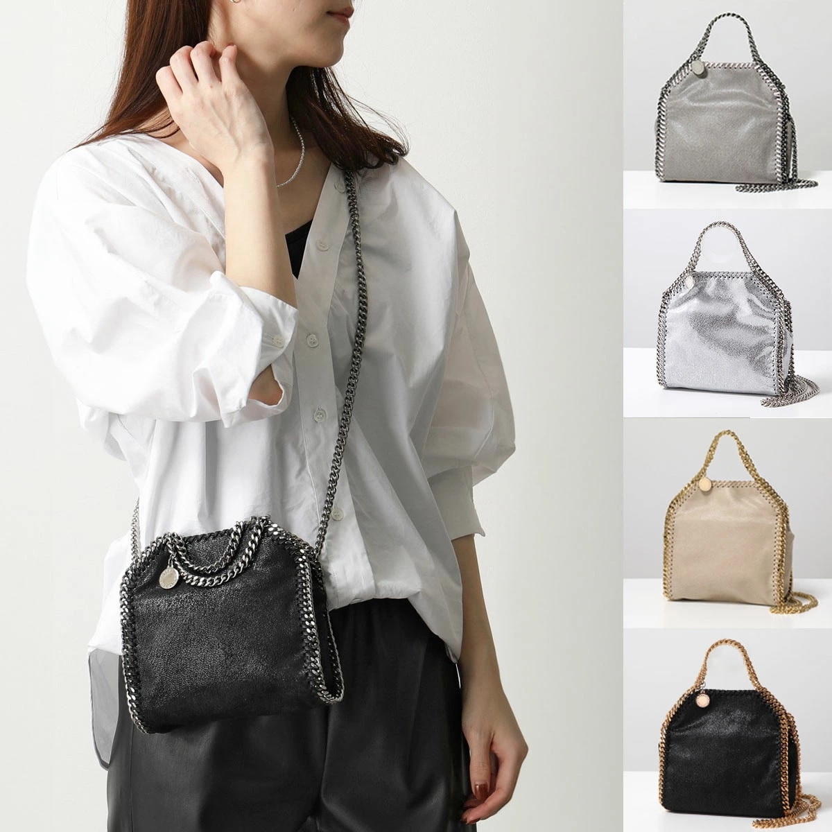 STELLA McCARTNEY ステラマッカートニー ショルダーバッグ 391698 W9132 W9355 WP0086 WP0301 FALABELA TINY レディース 鞄 ファラベラ タイ 55,844円