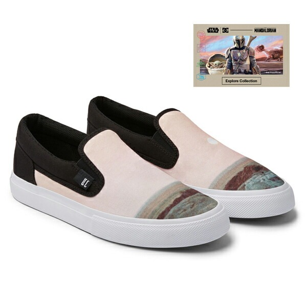 スターウォーズ SW MANUAL SLIP DM232118 TAN マニュアル スリップ TAN スリッポン スニーカー 砂の惑星 メンズ コラボモデル