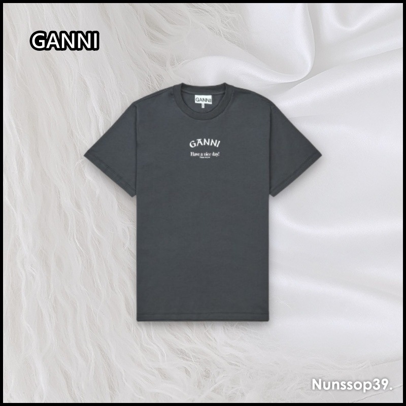 GANNI T3590 490 リラックスド GANNI Tシャツ