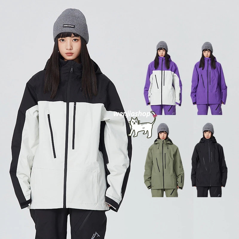 スノーボードウェア 5カラー ジャケット アウター メンズ レディース 男女兼用 新作 トップス スノボウェア スノーウェア スキーウェア スノボーウェア 韓国風 防風 防水 防寒