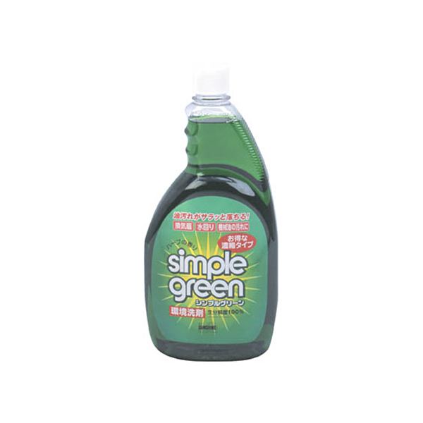 （まとめ）ムラテックKDSシンプルグリーン1L詰替ボトル SGN-1L 1本[x5セット]