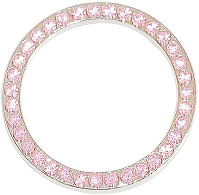 他サイト： エンジン スタートボタン リング ドレスアップ アクセサリー ラインストーン 装着 簡単( ピンク)の商品画像